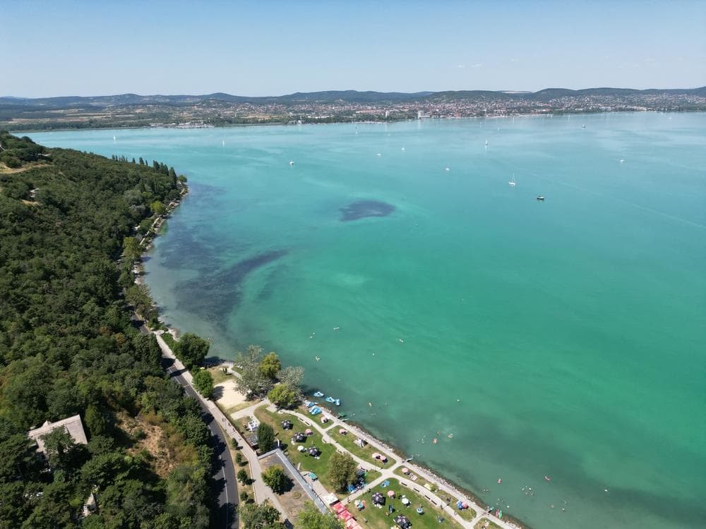 Koupání a zábava u Balatonu