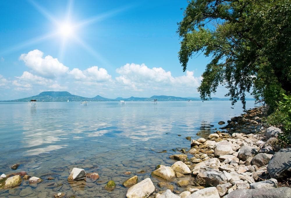 Koupání a zábava u Balatonu