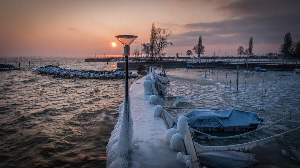 Advent u Bodamského jezera