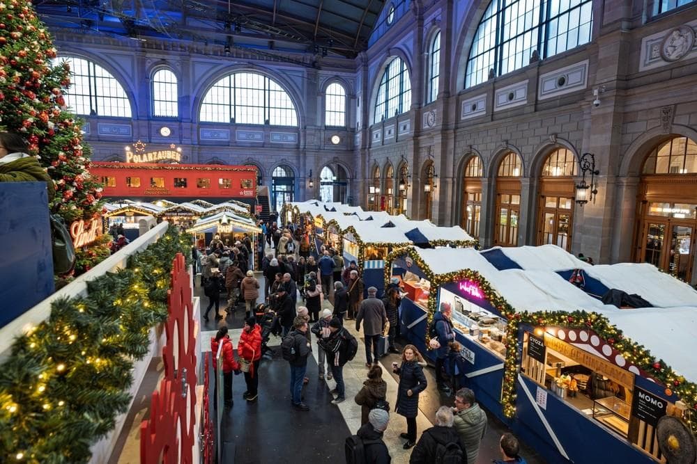 Adventní trhy v Curychu