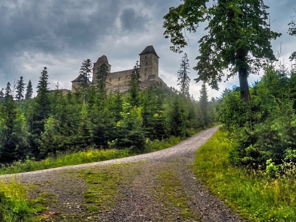 Hamry – hrad Kašperk