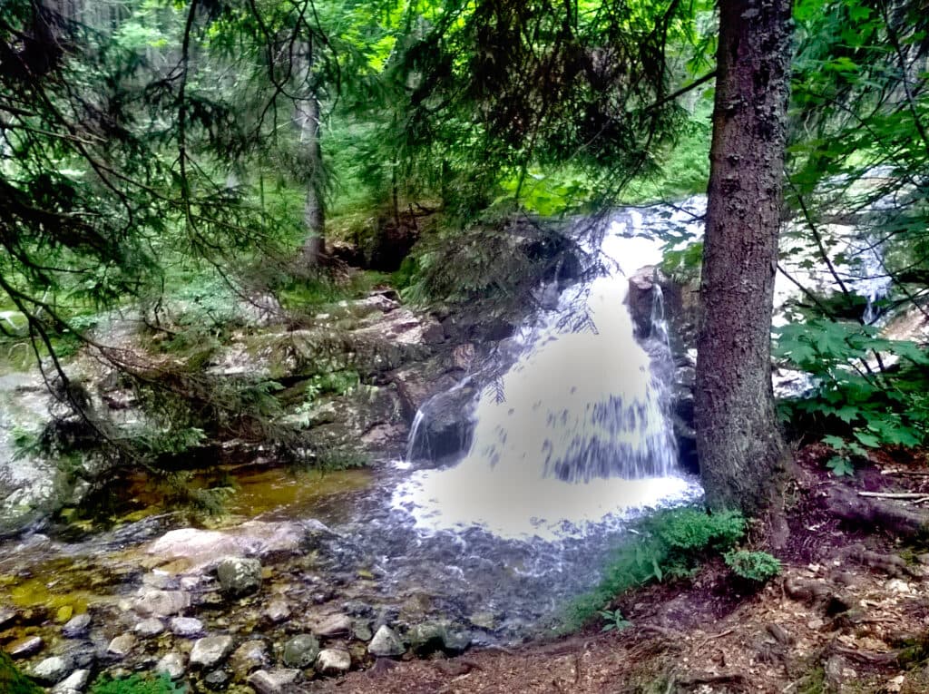 Malý Labský vodopád