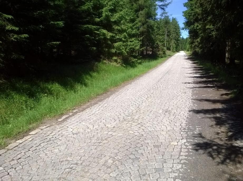 Typická brdská cesta