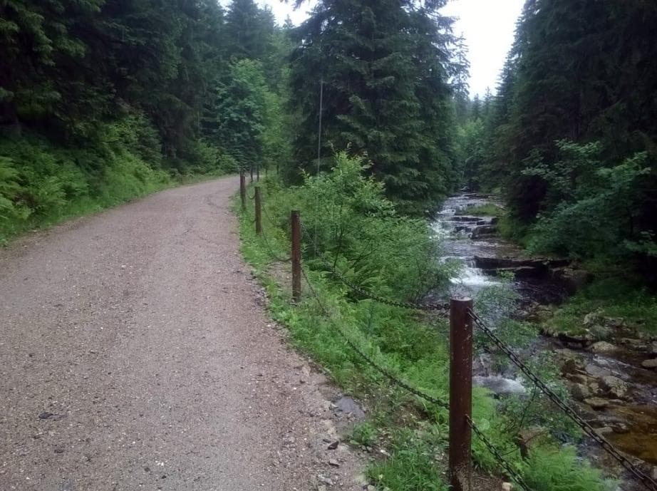 Cyklotrasa K2 podél Mumlavy