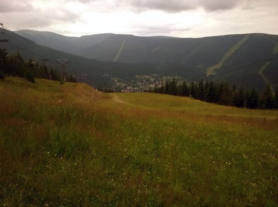 Pohled na Špindlerův Mlýn