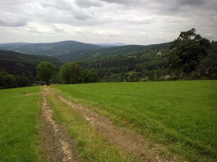 Sjezd u sjezdovky v Rejdicích