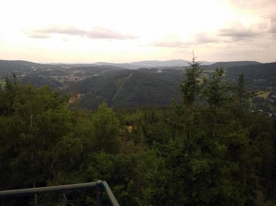 Výhled na Jizerské hory