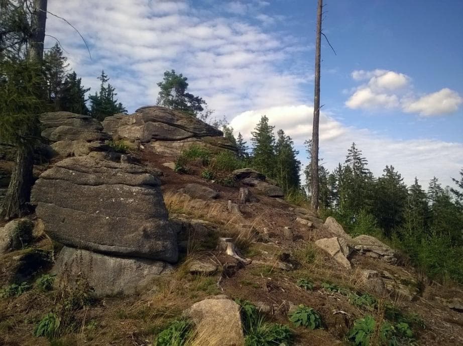 Skalní útvar Moučné pytle