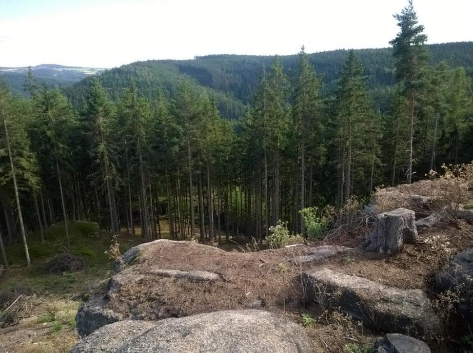 Skalní útvar Moučné pytle