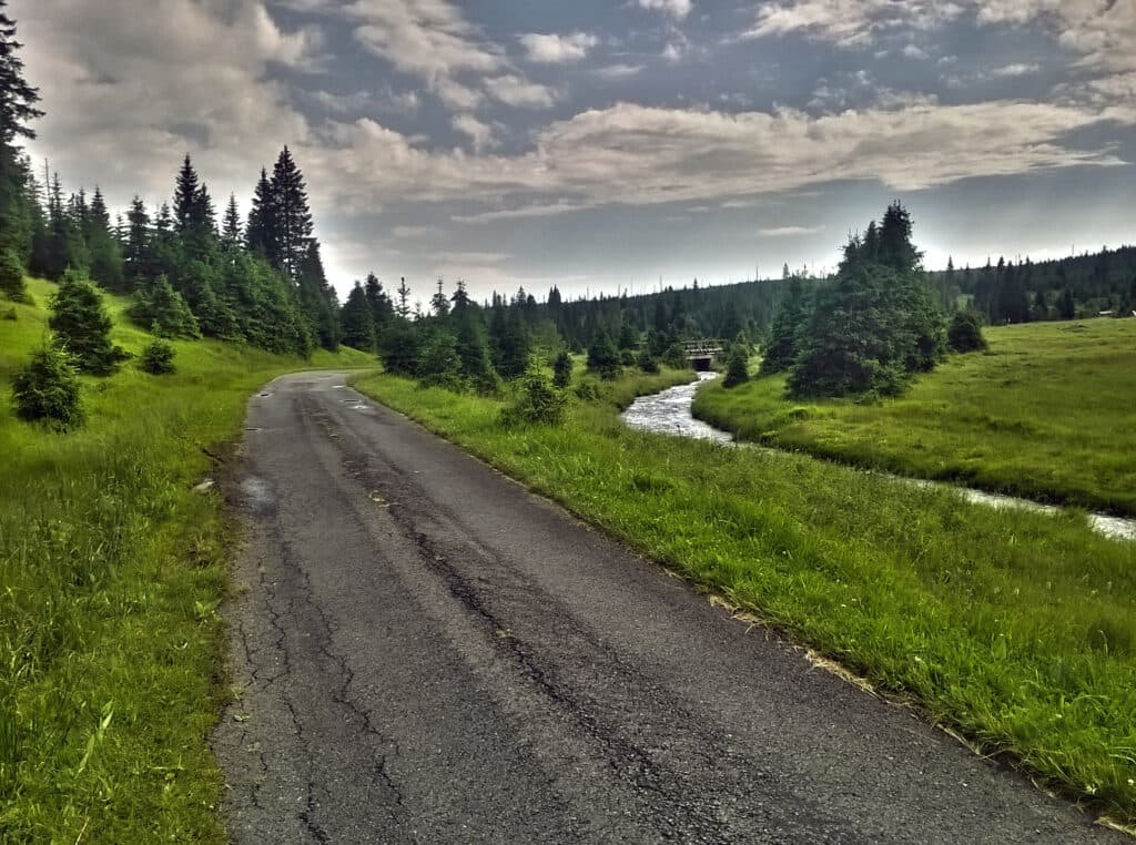 Modravský potok pod Březníkem