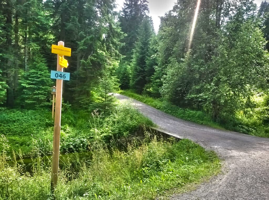 Rozcestí Hakešická cesta