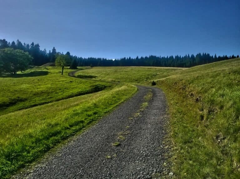Na kole z Božího Daru do trailcentra Rabenberg