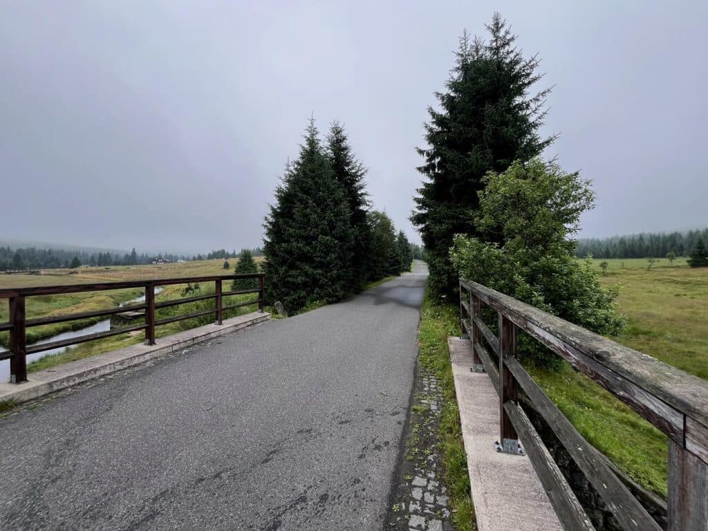 Cyklotrasa Tanvaldský Špičák – Jizerka