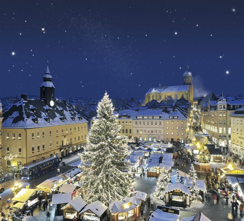 Adventní Annaberg-Buchholz a Saská Kamenice