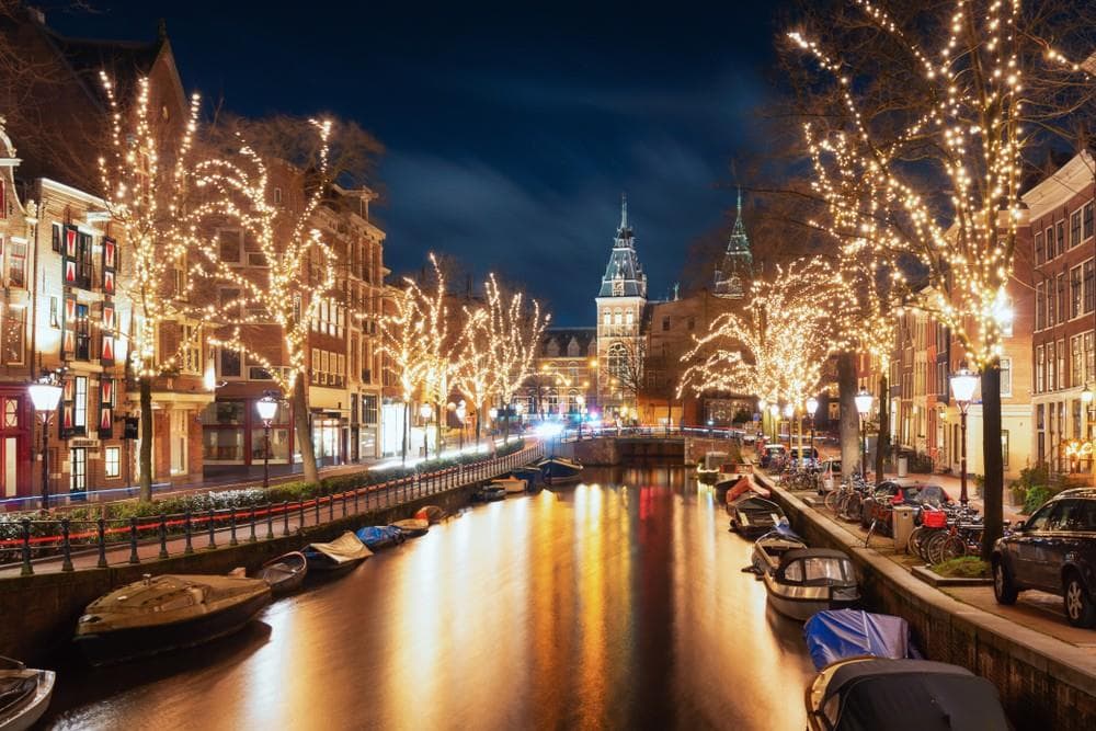 Adventní Amsterdam a festival světel