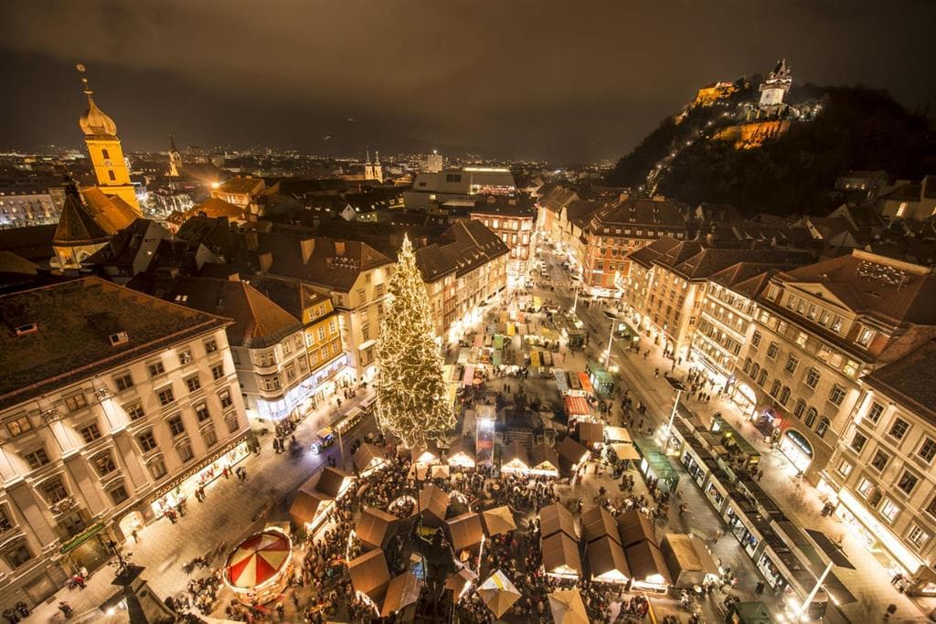 Adventní trhy v Grazu