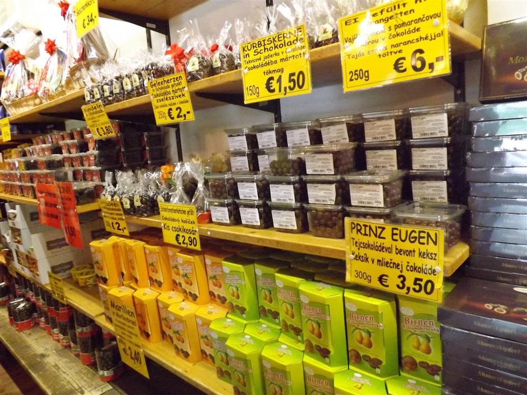 Vánoční návštěva čokoládovny Hauswirth a zámku Schloss Hof