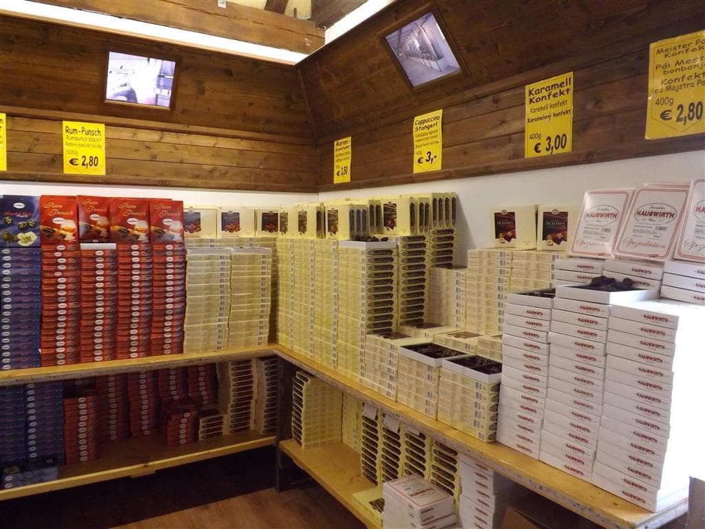 Vánoční návštěva čokoládovny Hauswirth a zámku Schloss Hof