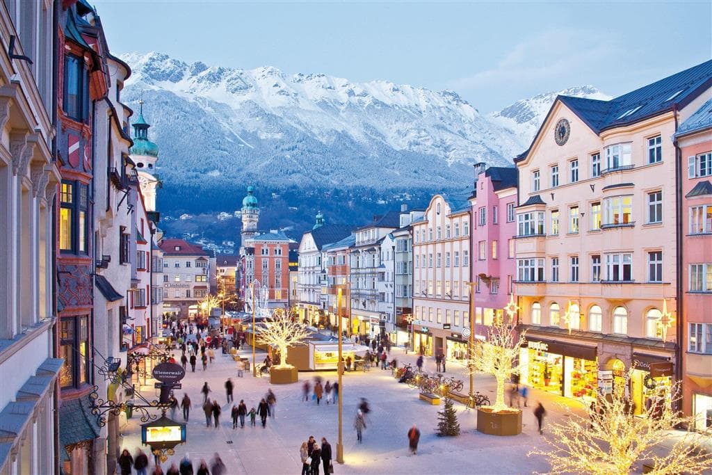 Advent v rakouském Innsbrucku