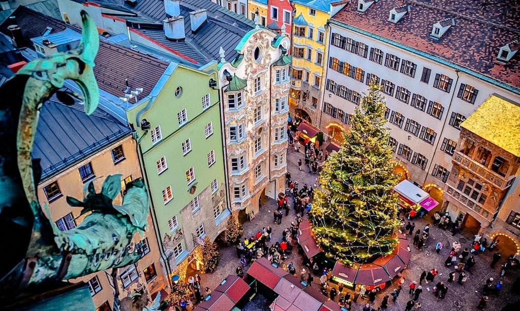 Advent v rakouském Innsbrucku