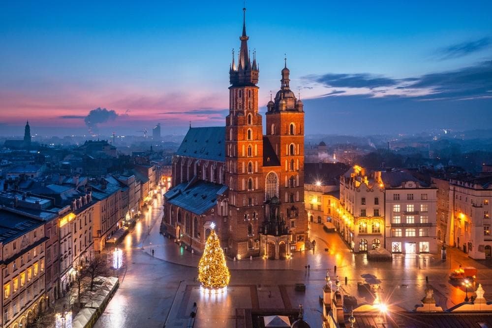 Adventní trhy v Krakově