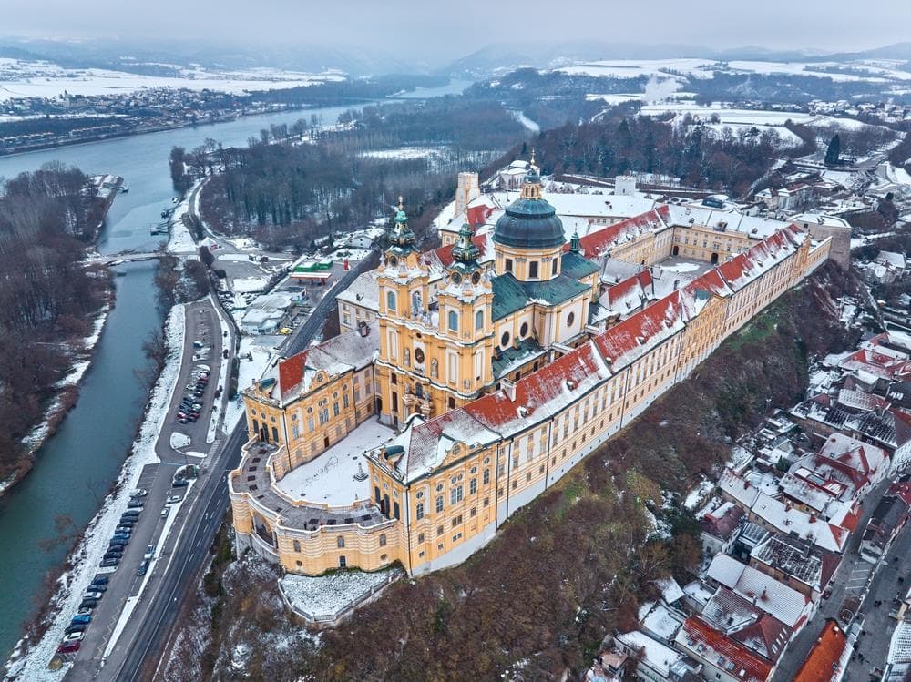 Adventní klášter Melk a Kremže