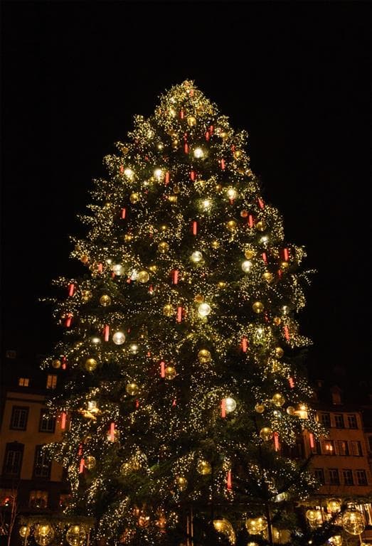 Adventní trhy ve francouzském Štrasburku