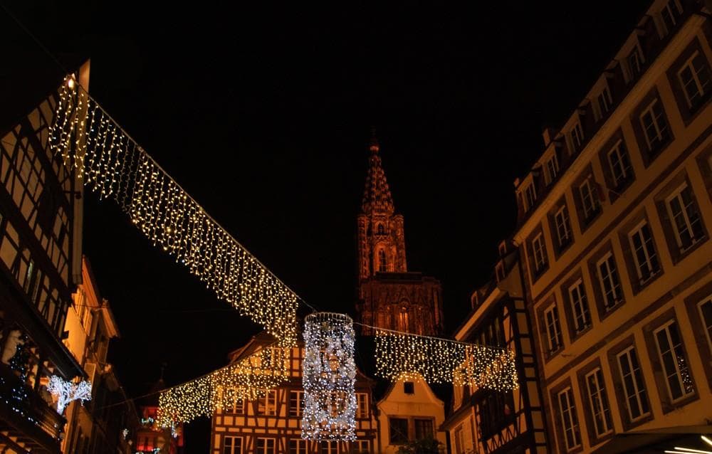 Adventní trhy ve francouzském Štrasburku