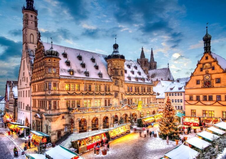 Advent v bavorském Rothenburgu