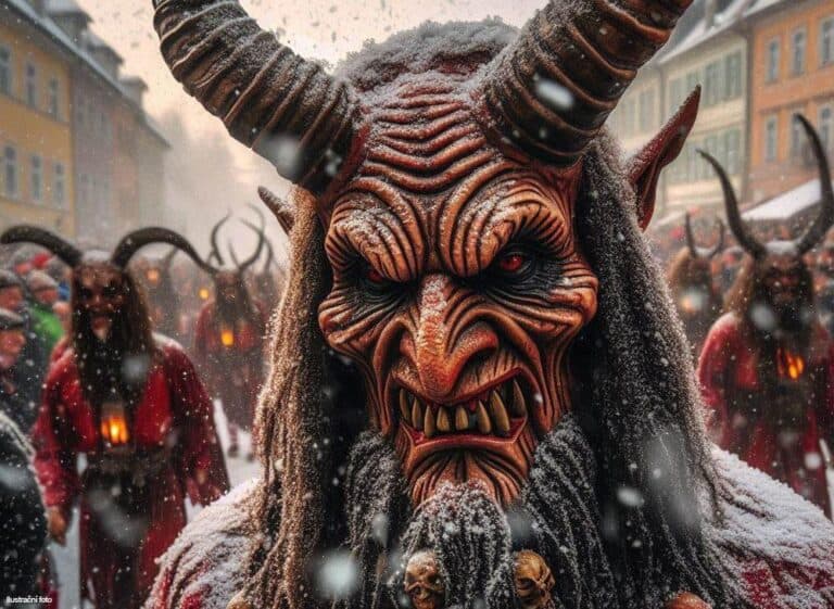 Mariazell a průvod čertů