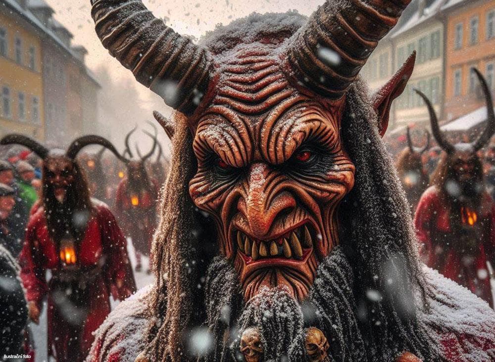 Mariazell a průvod čertů