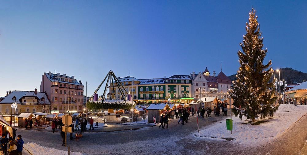 Mariazell a průvod čertů