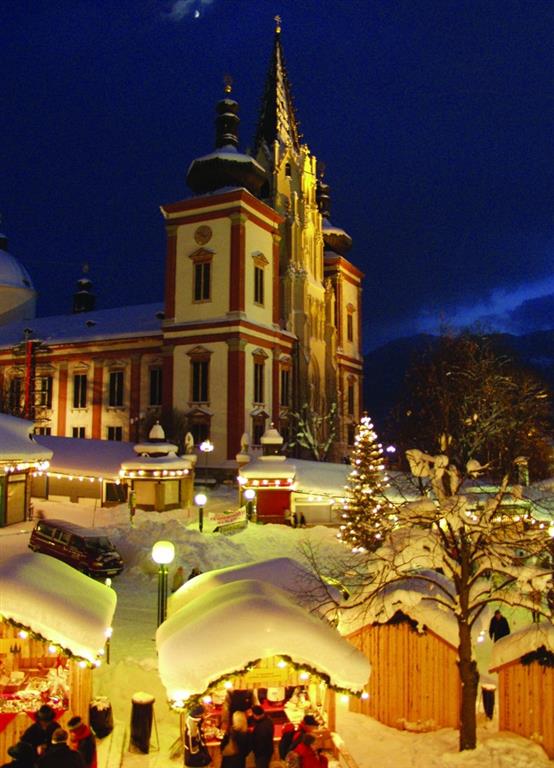Mariazell a průvod čertů