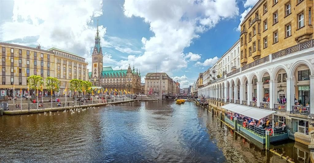 Hamburk a plavba na ostrov Helgoland