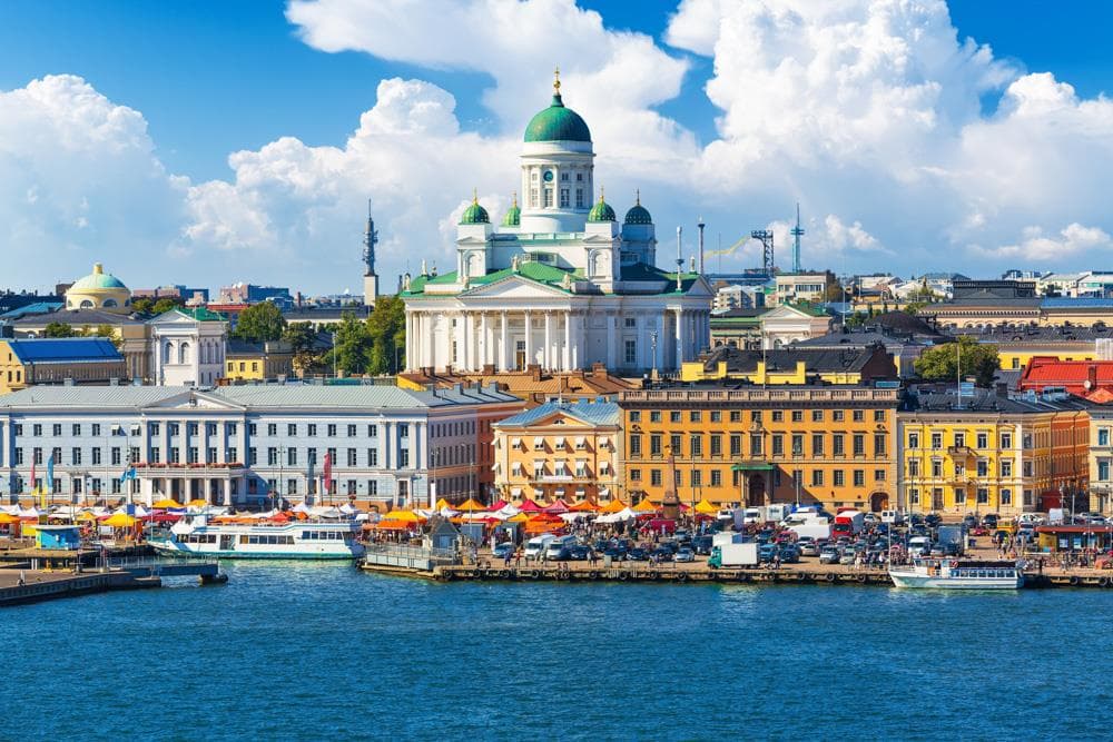 Hlavní města Pobaltí a Helsinky