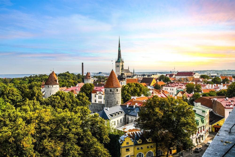 Hlavní města Pobaltí a Helsinky
