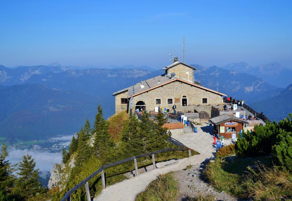 Orlí hnízdo a jezero Königssee