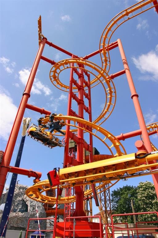 Prater ve Vídni a Dům moří