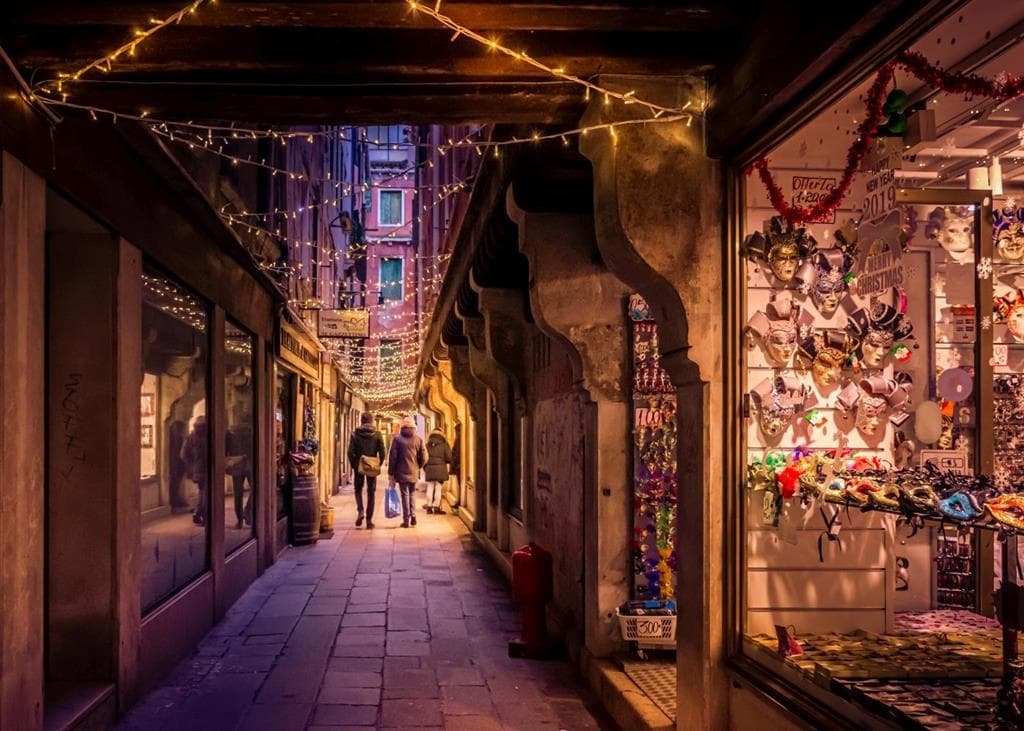 Adventní Benátky a Verona