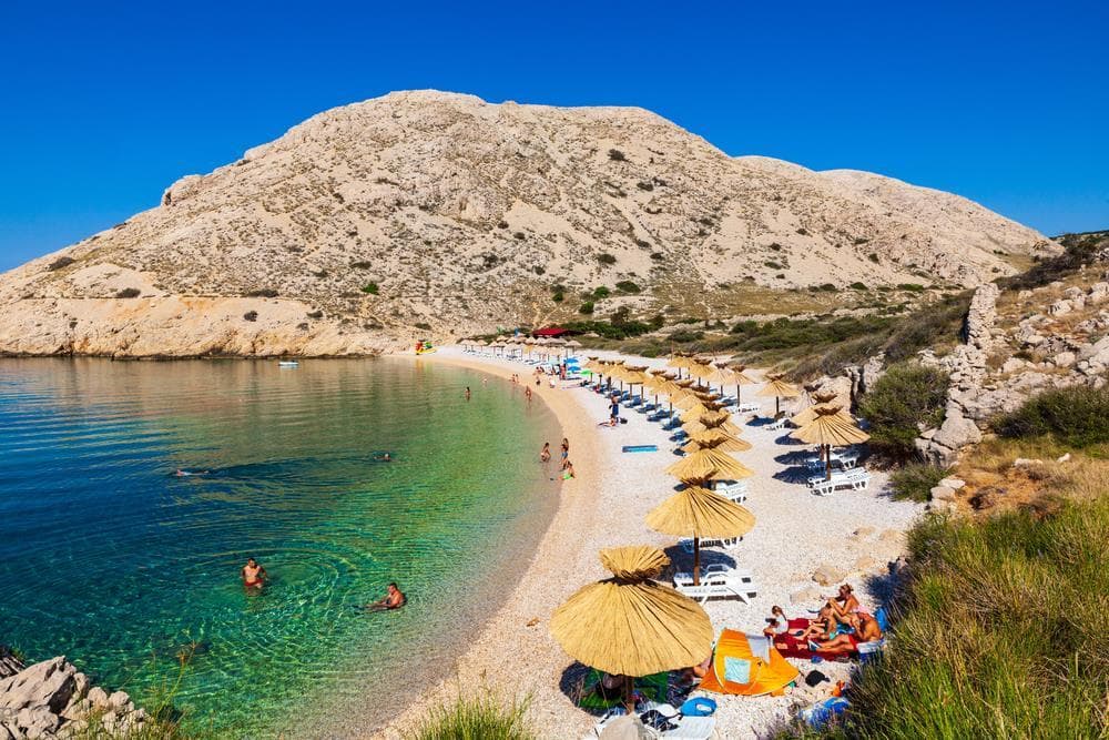 Jednodenní koupání na Krku – Baška