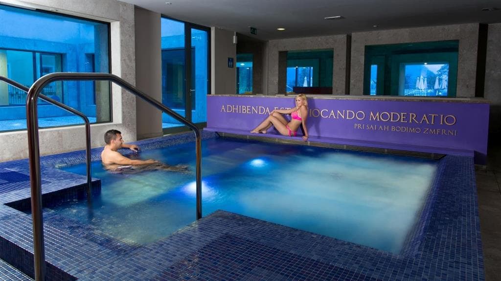 Wellness pobyt s dopravou, polopenzí a ochutnávkou na farmě v ceně v hotelu RimskiZdraviliški Dvor