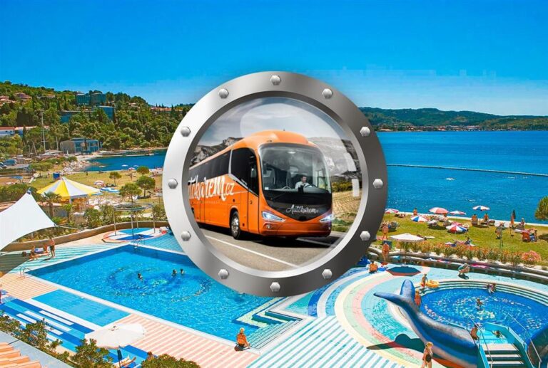 Zkrácená dovolená na slovinském pobřeží s dopravou a polopenzí v ceně