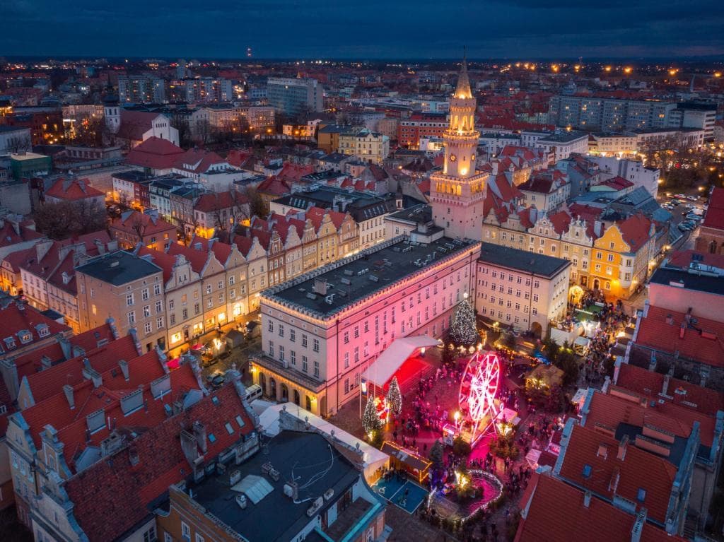 Adventní trhy v polském Opolí