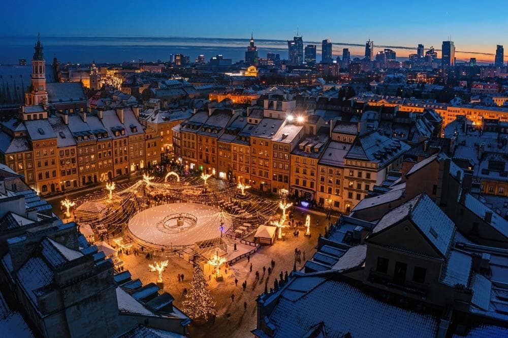 Adventní Varšava