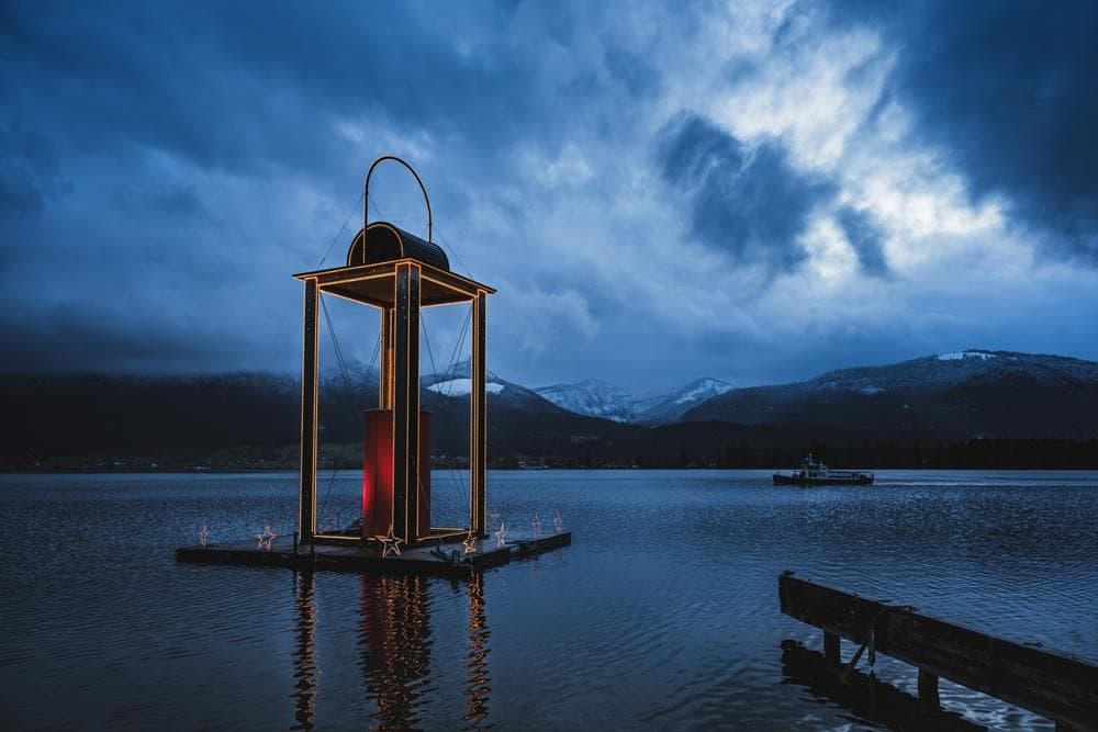 Advent u jezera Wolfgangsee