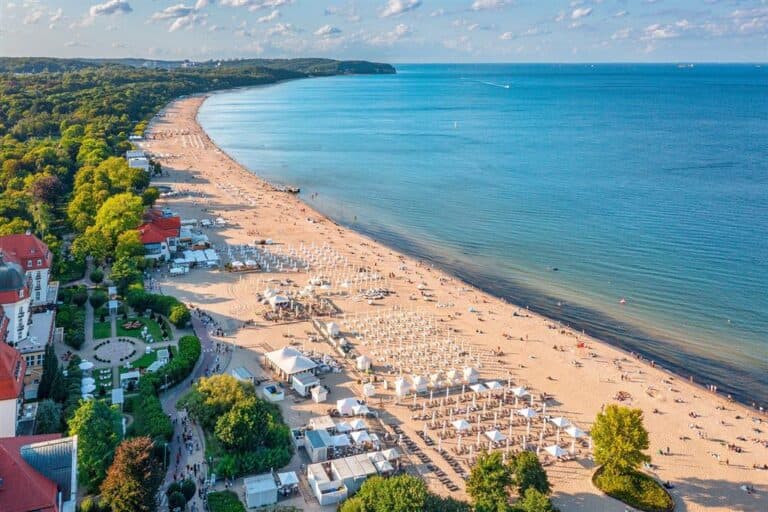 Jednodenní koupání u Baltského moře (Sopoty)