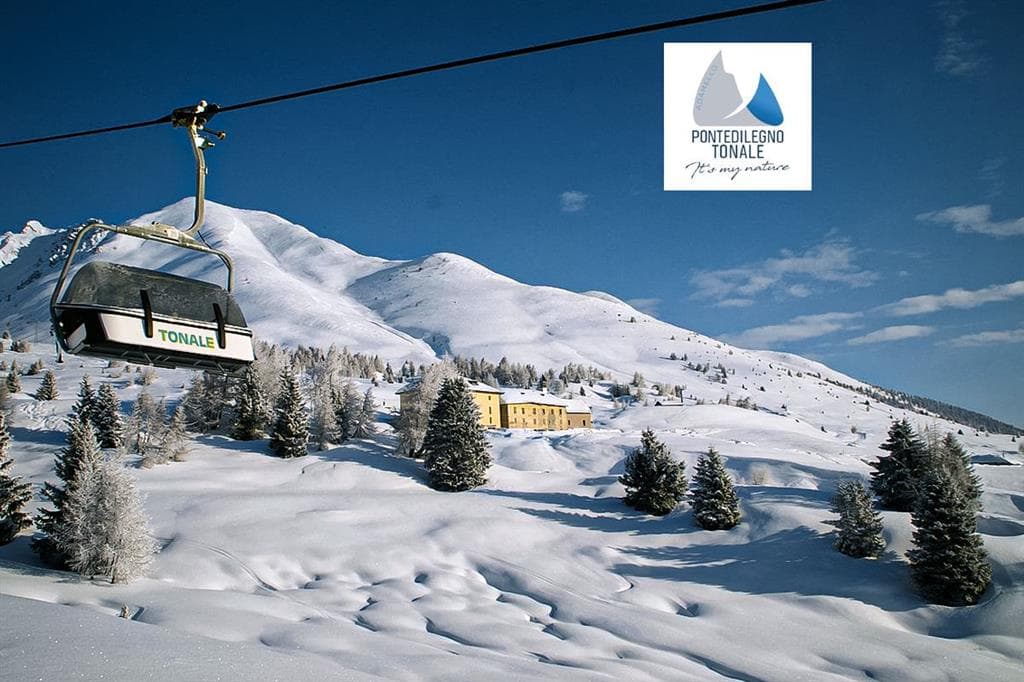 6denní zájezd (denní přejezd) s polopenzí a skipasem v ceně – hotely různé Passo Tonale a okolí