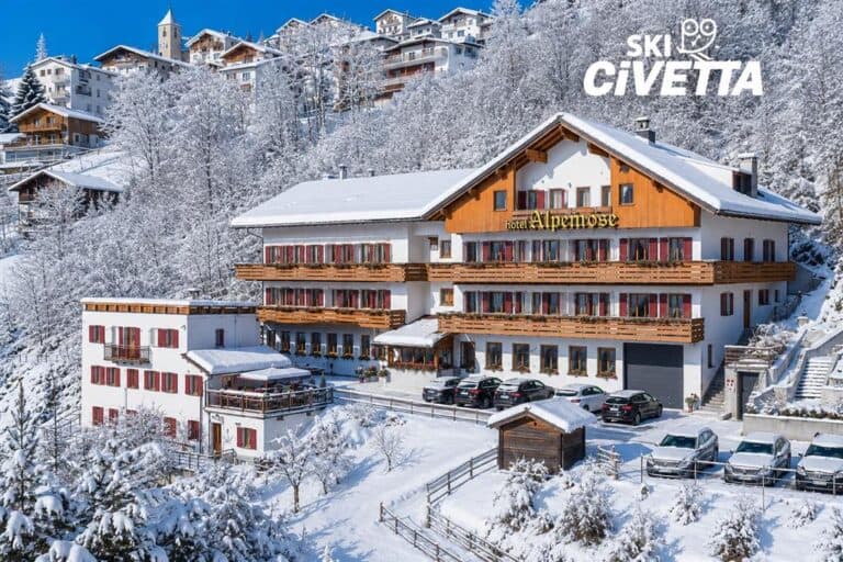 5denní zájezd s dopravou, polopenzí a skipasem v ceně – hotel Alpenrose Dolomiti