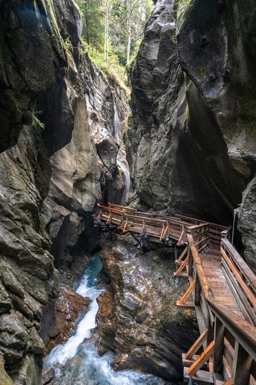 Soutěska Sigmund Thun Klamm a Maiskogel