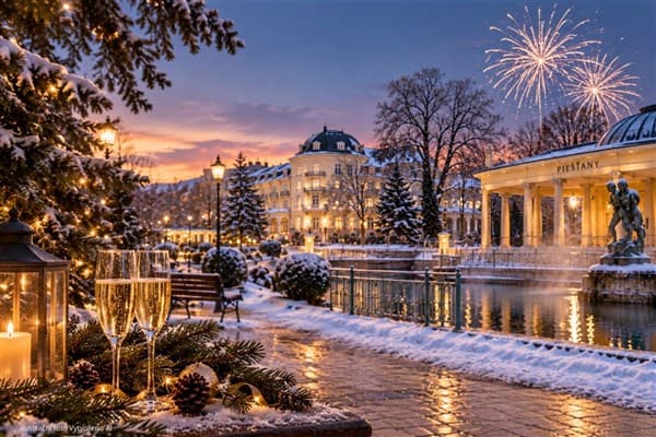 SILVESTR V PIEŠŤANECH – Hotel MÁJ – Piešťany
